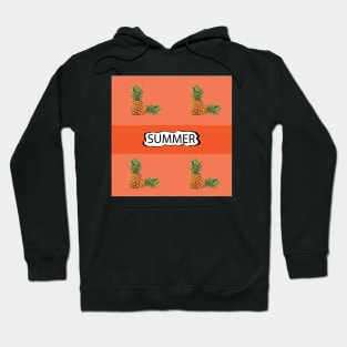 Summer Pineapple - Zine Culture Hoodie